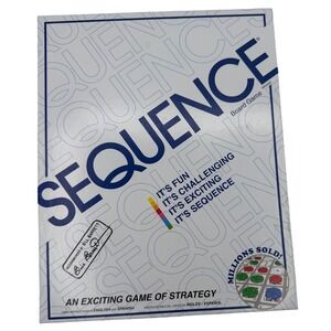 SEQUENCE Board Game An Exciting Game of Strategy for Kids Adults Boardgame